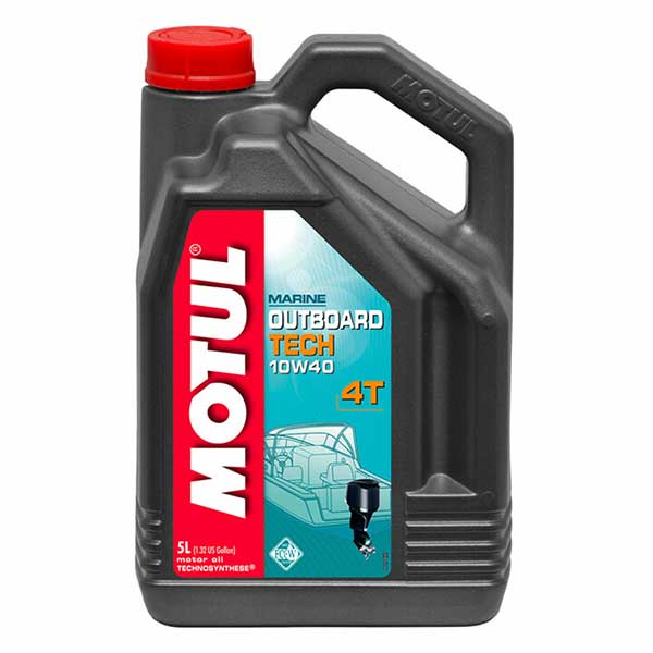 Cod. 106354  - MOTUL OUTBOARD TECH 4T 10W40 5LT