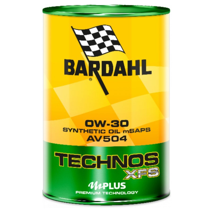 Cod. 369040 - BARDAHL TECHNOS XFS AV504 0W30 - 1LT