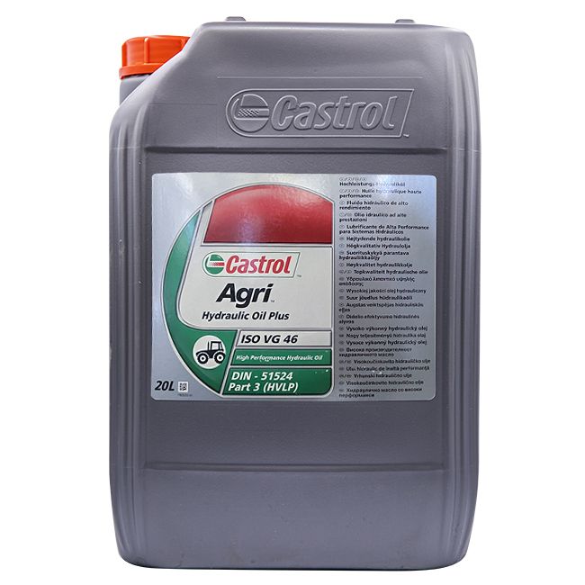 Cod. 14A940 - CASTROL AGRI HYDRAULIC OIL PLUS 46 - 20 LT