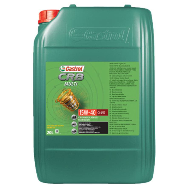 Cod. 15BA1A - CASTROL CRB MULTI 15W-40 CI-4/E7 - 20LT