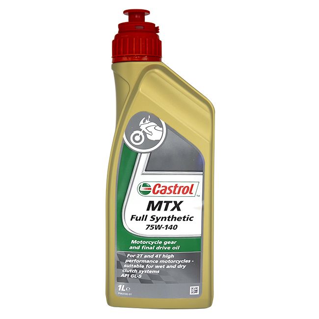 Cod. 15518E - CASTROL MTX FULL SYNTHETIC 75W140 - 1LT