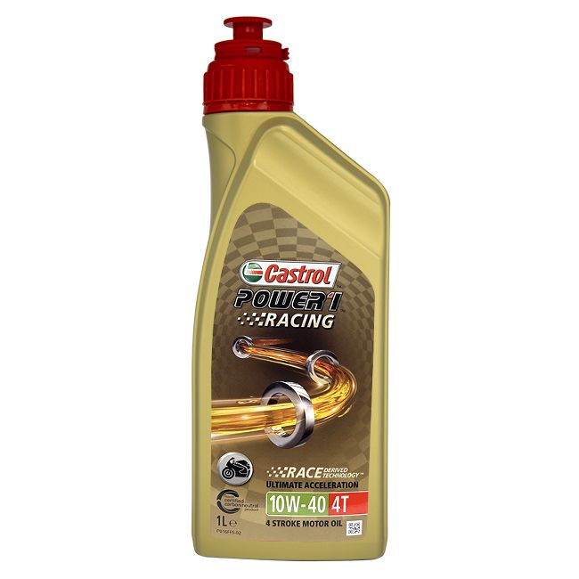 Cod. 14E94A - CASTROL POWER1 RACING 4T 10W40 - 1LT