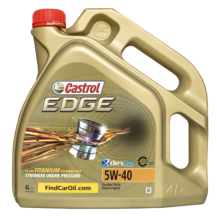 Cod. 1535F3 - CASTROL EDGE 5W40 - 4LT