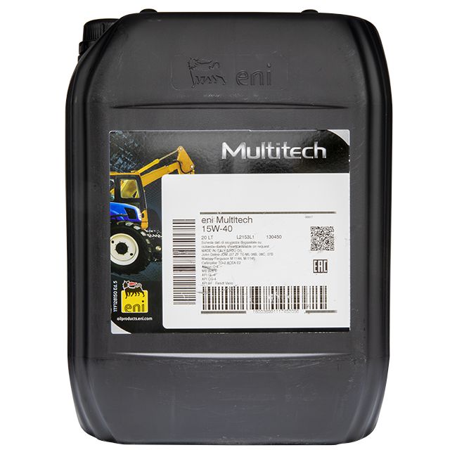 ENI MULTITECH 15W40 - 20 LT