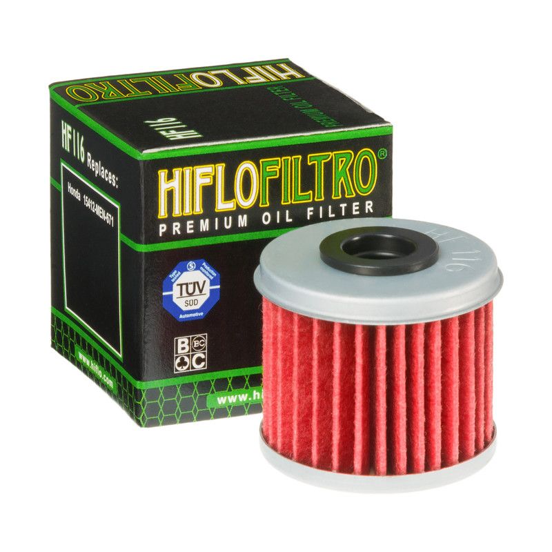 FILTRO HIFLO HF116 - HONDA - HUSQVARNA - POLARIS - HM MOTO