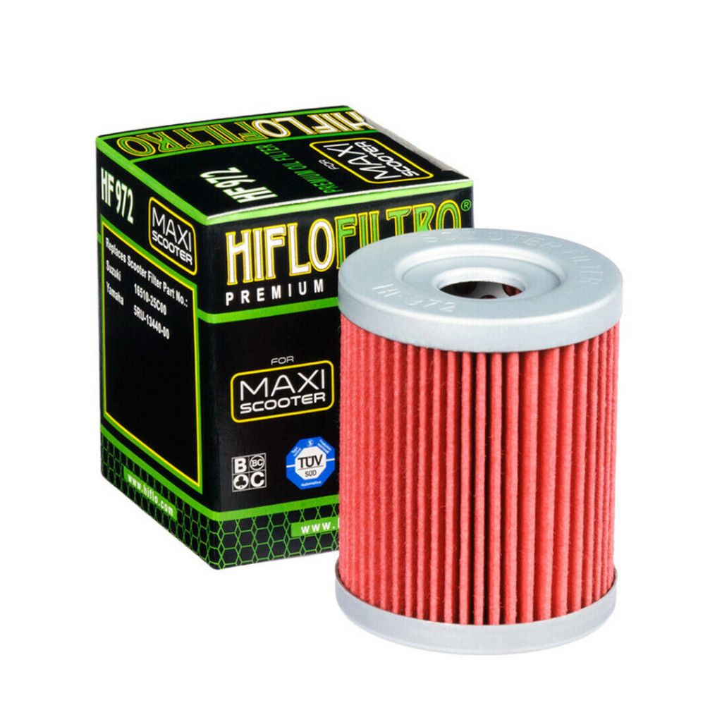 Cod. HF972 - FILTRO OLIO HIFLO HF972 SUZUKI - SYM - YAMAHA