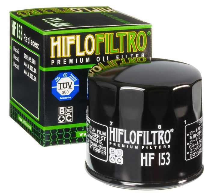 Cod. HF153 - FILTRO OLIO HIFLO HF153 BIMOTA - CAGIVA - DUCATI - GILERA