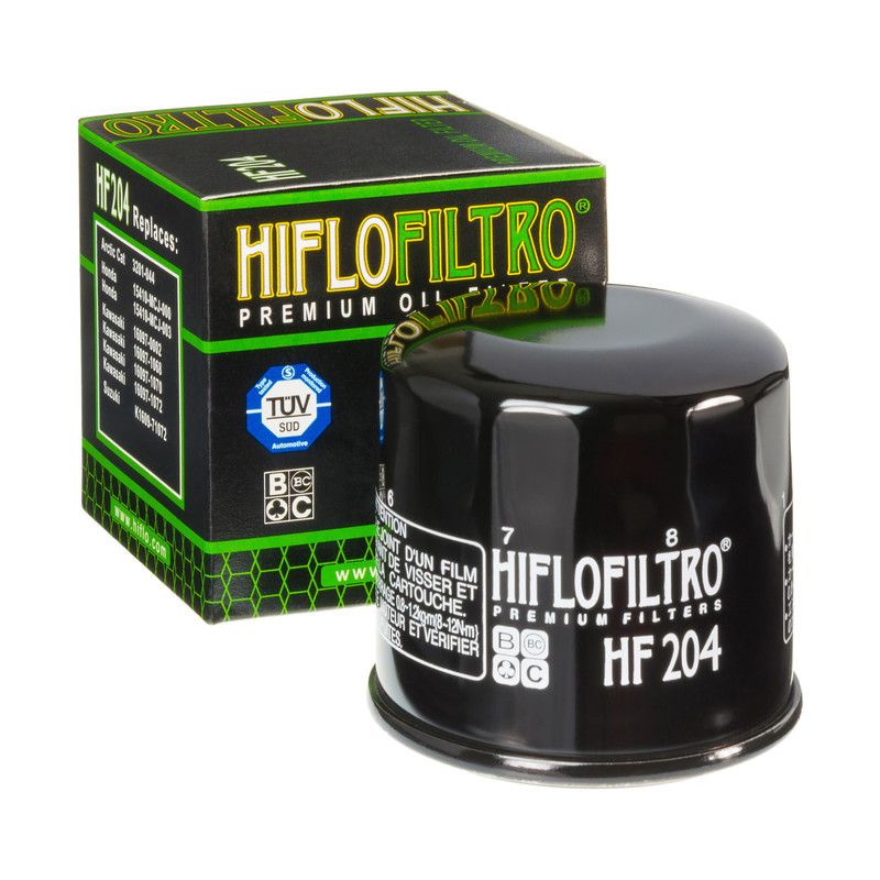 FILTRO OLIO HIFLO HF204 ARTIC CAT - HONDA - KAWASAKI - MERCURY - MV AGUSTA - SUZUKI - TRIUMPH - YAMAHA