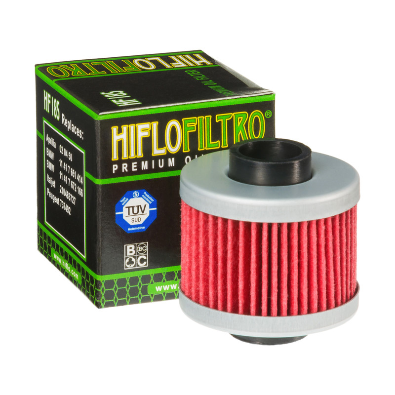 Cod. HF185 - FILTRO OLIO HIFLO HF185 - APRILIA - BMW - PEUGEOT - ADLY