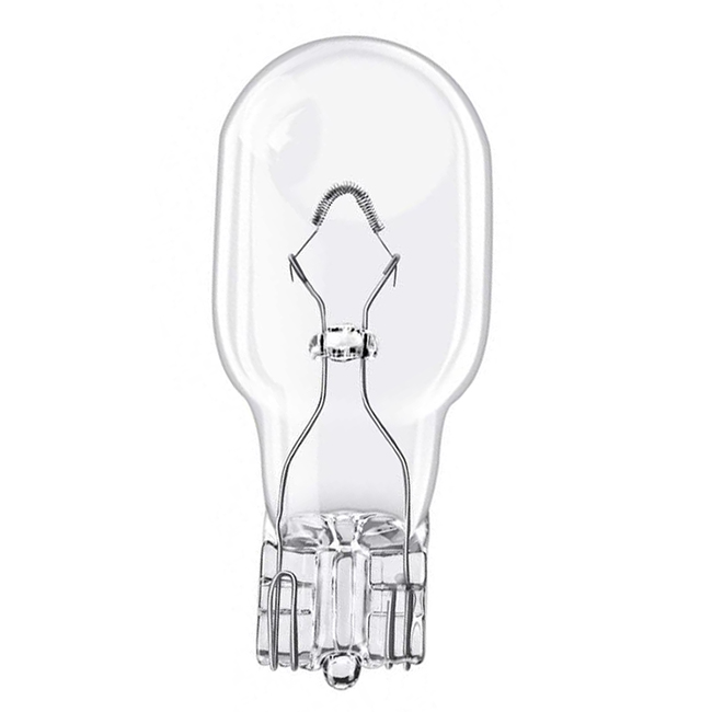 Cod. 12067CP - LAMPADINA DI SEGNALAZIONE PHILIPS W16W 12V - 10 PZ