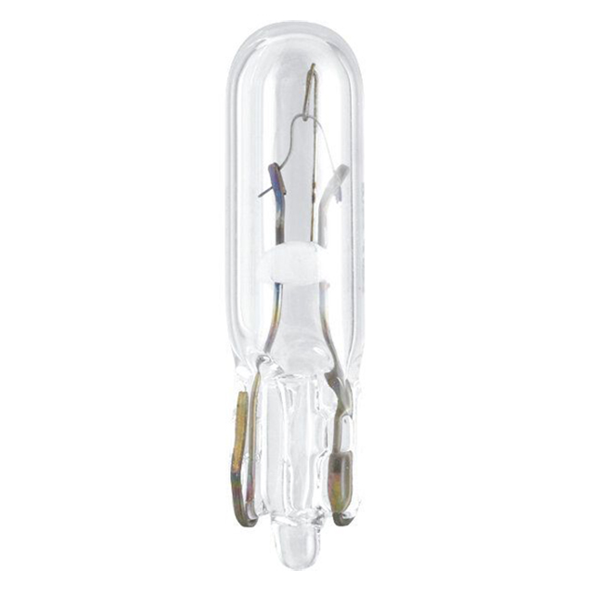 Cod. 12521CP - LAMPADINA PER INTERNI E DI SEGNALAZIONE PHILIPS WB T5 12V 1W - 1 PZ