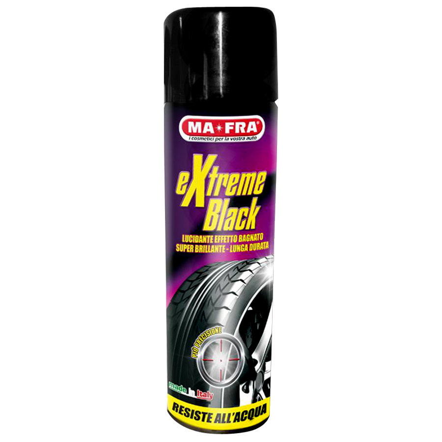 Cod. H0790 - MAFRA EXTREME BLACK NERO GOMME SPRAY 500ml