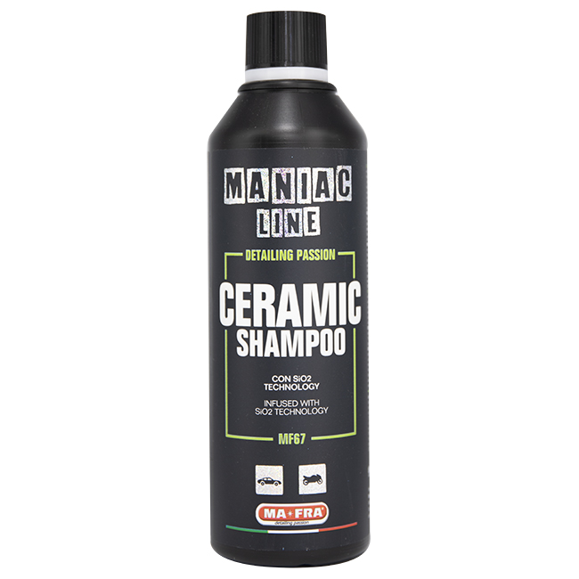 Cod. MF67 - MANIAC LINE CERAMIC SHAMPOO