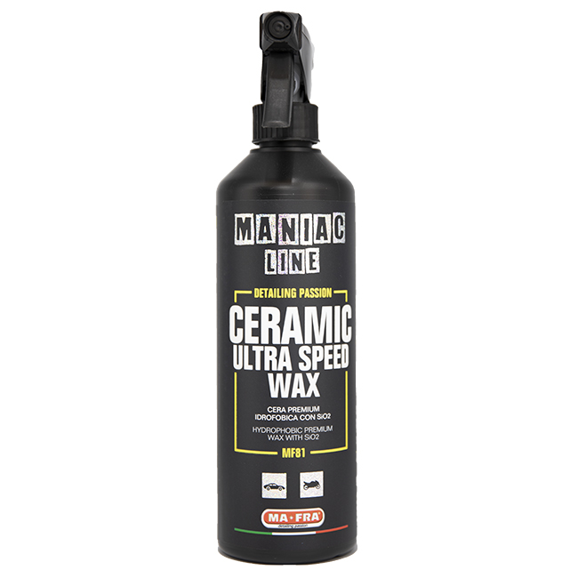 Cod. MF81 - MANIAC LINE CERAMIC ULTRA SPEED WAX - CERA SPRAY