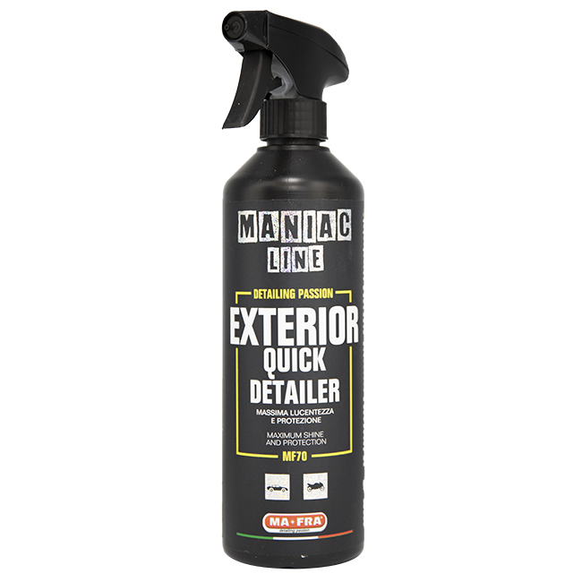 MANIAC LINE EXTERIOR QUICK DETAILER PULITORE A SECCO