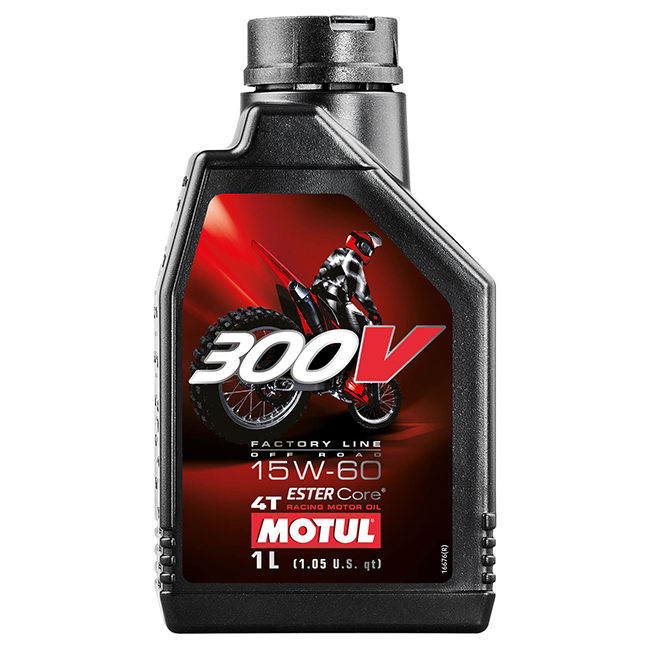 Cod. 104137 - MOTUL 300V FACTORY LINE OFF ROAD 15W-60 1T