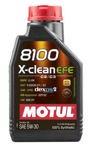 Cod. 109470 - MOTUL 8100 X-CLEAN EFE 5W30 - 1LT