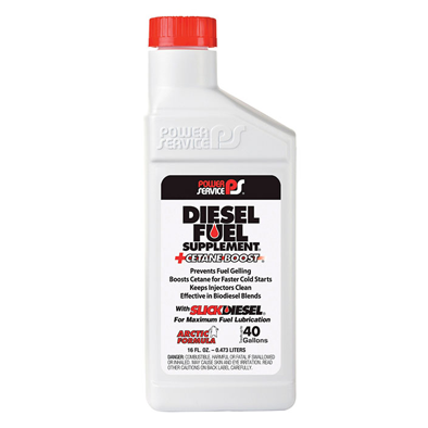 Cod. PS01016 - POWER SERVICE DIESEL FUEL SUPPLEMENT ANTIGEL+ CETANE BOOSTER ML 0,473