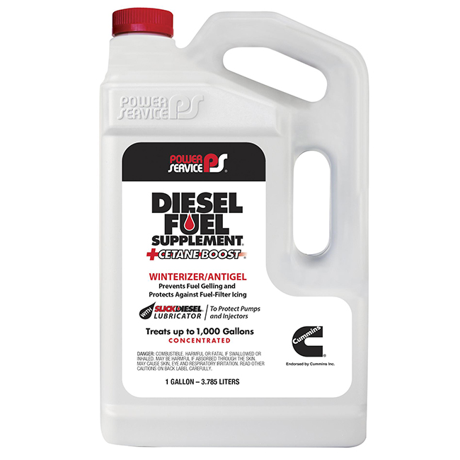 Cod. PS01128 - POWER SERVICE DIESEL FUEL SUPPLEMENT ANTIGEL+ CETANE BOOST 3,780 LT