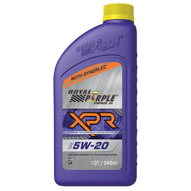 Cod. RP01011 - ROYAL PURPLE XPR RACING 5W20 - 0,946LT