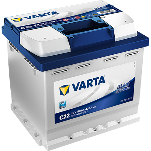 Cod. URC22 - VARTA BLUE DYNAMIC 52AH