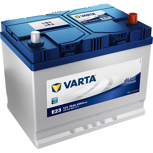 Cod. URE23 - VARTA BLUE DYNAMIC 70AH J POLI ESPOSTI