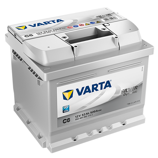 Cod. URC6 - VARTA SILVER DYNAMIC 52AH LB1