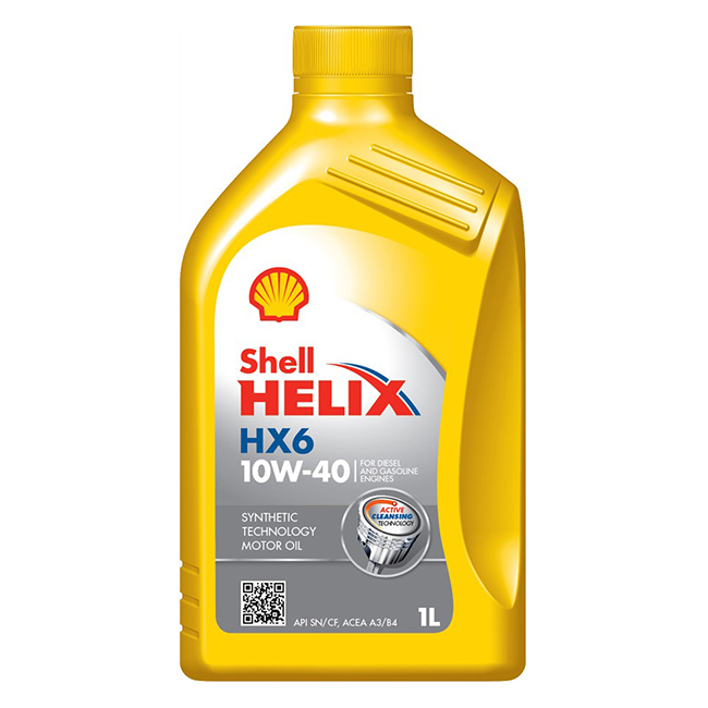 SHELL HELIX HX6 10W40 - 1LT