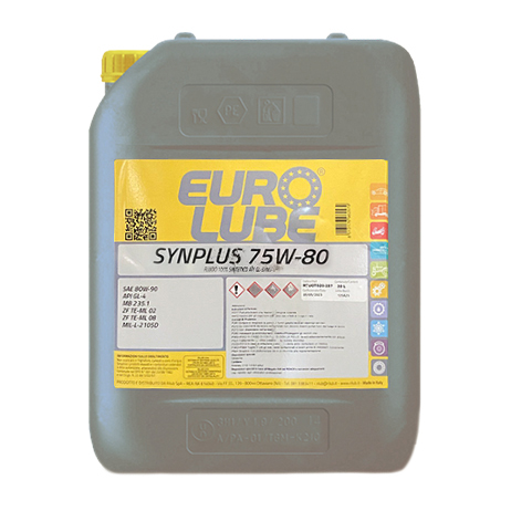 Cod. REUOT020-274 - EUROLUBE SYNPLUS 75W80 - 20LT