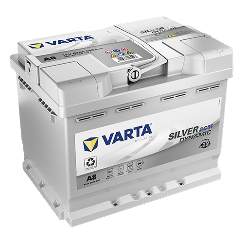 Cod. URA8 - VARTA SILVER DYN BRT 60AH 123 V AGM